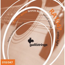 Струны GALLI для акустических гитар RA1047